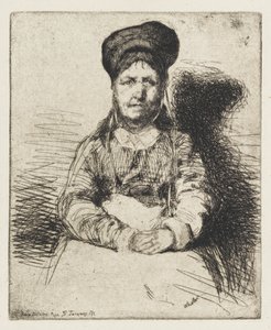 La Rétameuse, 1858年。 作： James Abbott McNeill Whistler