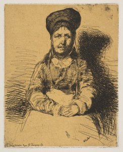 Retameuse、1858年。 作： James Abbott McNeill Whistler