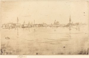 健康: ドーン、18791880。 作： James Abbott McNeill Whistler