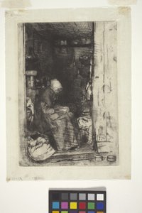 La Vielle Aux Loques (エッチング)