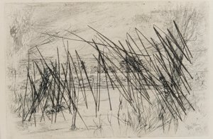 漁師のいる風景」1861年 作： James Abbott McNeill Whistler
