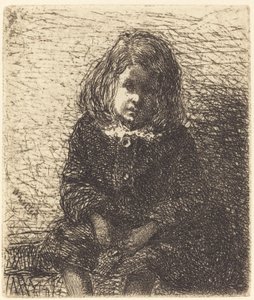 リトル・アーサー 1857-1858年頃 作： James Abbott McNeill Whistler