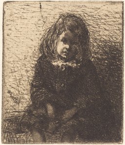 リトル・アーサー、c。 18571858。 作： James Abbott McNeill Whistler