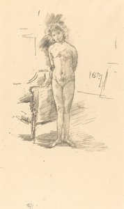 リトル・ロンドン・モデル、1896年 作： James Abbott McNeill Whistler