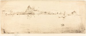 小さな敬礼、18791880。 作： James Abbott McNeill Whistler