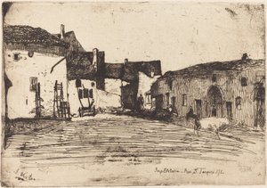 Liverdun, 1858. 作： James Abbott McNeill Whistler