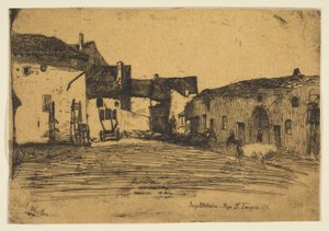 リベルダン、1858年。 作： James Abbott McNeill Whistler