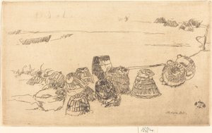 Lobster-Pots, c. 18801881. 作： James Abbott McNeill Whistler