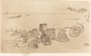 ロブスターポット、c。 18801881。 作： James Abbott McNeill Whistler