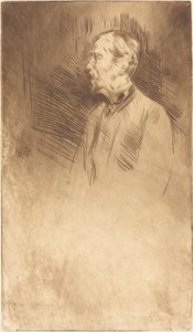 ウォルズリー卿、1877年頃。 作： James Abbott McNeill Whistler