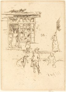 ビー玉、c。 1887年。 作： James Abbott McNeill Whistler