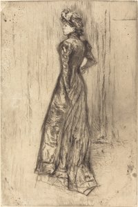 Maud, Standing, c. 1873. 作： James Abbott McNeill Whistler