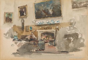 Moreby Hall, 1882-1884. 作： James Abbott McNeill Whistler