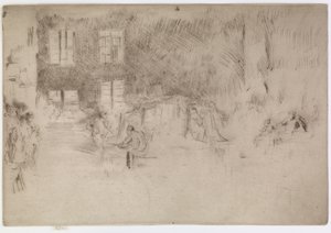 村野ガラス炉、1879-1880年。 作： James Abbott McNeill Whistler