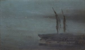 ノクターン」1854-1903年 作： James Abbott McNeill Whistler