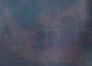 ノクターン：ブルーアンドゴールド、セントマークス、ベニス、1880年、1904年 作： James Abbott McNeill Whistler