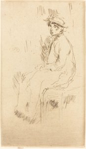 ノラ・クイン。 作： James Abbott McNeill Whistler