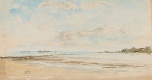 青とオパールのメモ ジャージー、1881年。 作： James Abbott McNeill Whistler