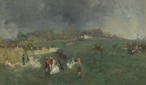 競馬 作： ジェームズ・アボット・マクニール・ウィスラー