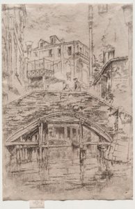 ピオバン橋、1886年。 作： James Abbott McNeill Whistler