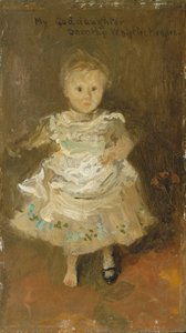 ドロシーウィスラーメンペスの肖像 作： James Abbott McNeill Whistler