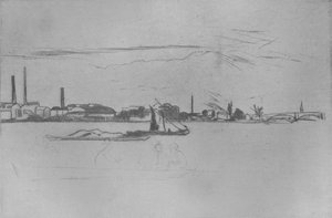 価格キャンドルワークス、c1875、1904 作： James Abbott McNeill Whistler