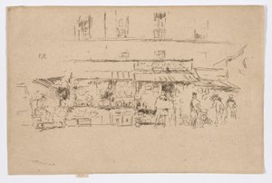 ケ・ド・モンテベロ 作： James Abbott McNeill Whistler