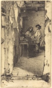 Rag Pickers, Quartier Mouffetard, Paris, 1858年。