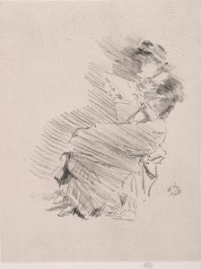 読書、1879年。 作： James Abbott McNeill Whistler