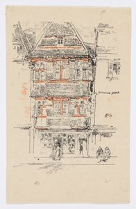 レッド・ハウス、パインポール 作： James Abbott McNeill Whistler