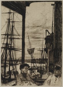 ロザハイト、1860 作： James Abbott McNeill Whistler