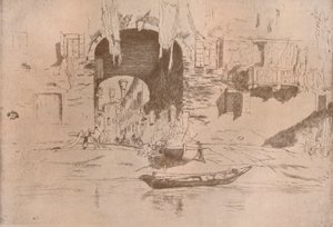 サンビアジオ、c1879、1904 作： James Abbott McNeill Whistler