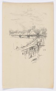 サボイ鳩 作： James Abbott McNeill Whistler