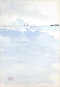 海景（水彩・紙 作： James Abbott McNeill Whistler
