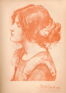 女性のスケッチc1885、1896 作： James Abbott McNeill Whistler