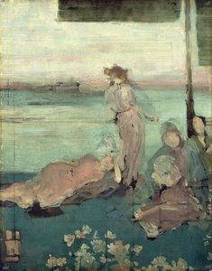 バルコニーのスケッチ 作： James Abbott McNeill Whistler