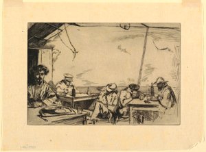 3つのスースープ 作： James Abbott McNeill Whistler