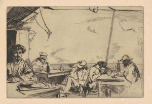 Soup à Trois Sous, 1859年。 作： James Abbott McNeill Whistler