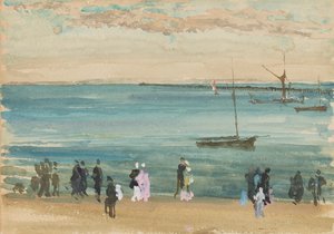サウスエンド ピア、1882～1884 年。
