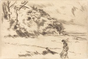 スピークショア、c。 1875年。 作： James Abbott McNeill Whistler