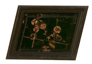 階段のパネル、1876年 作： James Abbott McNeill Whistler
