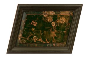 階段パネル、1876年。 作： James Abbott McNeill Whistler