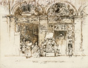 ひまわり、ルーデボザール、1892-93年 作： James Abbott McNeill Whistler