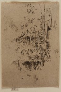 アビー・ジュビリー、1887年。 作： James Abbott McNeill Whistler