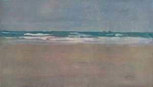 怒りの海、1884年、1904年 作： James Abbott McNeill Whistler