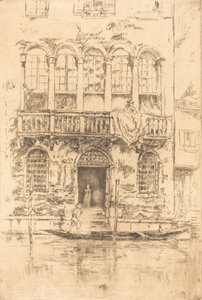 バルコニー、18791880。 作： James Abbott McNeill Whistler