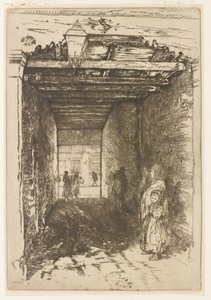 乞食たち 作： James Abbott McNeill Whistler