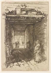 The Beggars, 1879-1880」です。 作： James Abbott McNeill Whistler