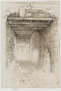 乞食、1879-1880。 作： James Abbott McNeill Whistler