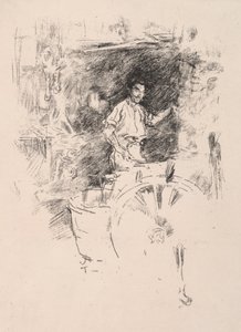鍛冶屋、1895年。 作： James Abbott McNeill Whistler